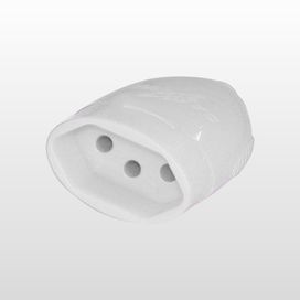 Tomada Desmontável  2p+T 20a 1617 Daneva  Branco