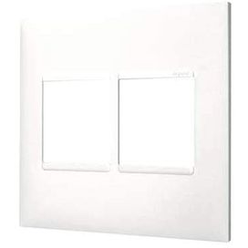 Placa 4x4 2+2P Adjc Branco Pial Plus+