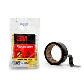 Fita Isolante 18mmx5m Preto 3m
