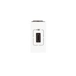 Modulo-Carregador-1-USB-Tipo-C-Arteor-Branco-Pial-