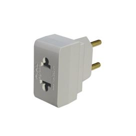 Adaptador 2 PU x 2 P 20A Cinza Pial