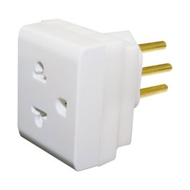 Adaptador 2p+T Pb 690662 Pial Cinza