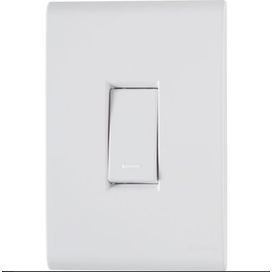 Conjunto 4x2 com 1 Interruptor Simples 10A Liz 250V Branco Tramontina