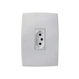 Conjunto 4x2 Tomada 2p+T 20a 615077 Pial  Branco