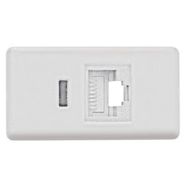 Módulo para Tomada de Telefone Rj11 Branco Tramontina
