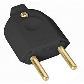 Plug Macho Nbr14136 10a 250v 57403/002  Preto