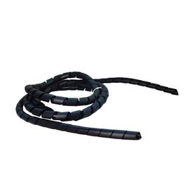 Organizador de Fios e Cabos 10MM 1.5M DN1574  Preto Daneva