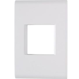 Placa 4x2 2 Postos Juntos Liz Branco Tramontina