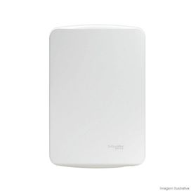 Placa 4x2 Cega Miluz Branco Schneider