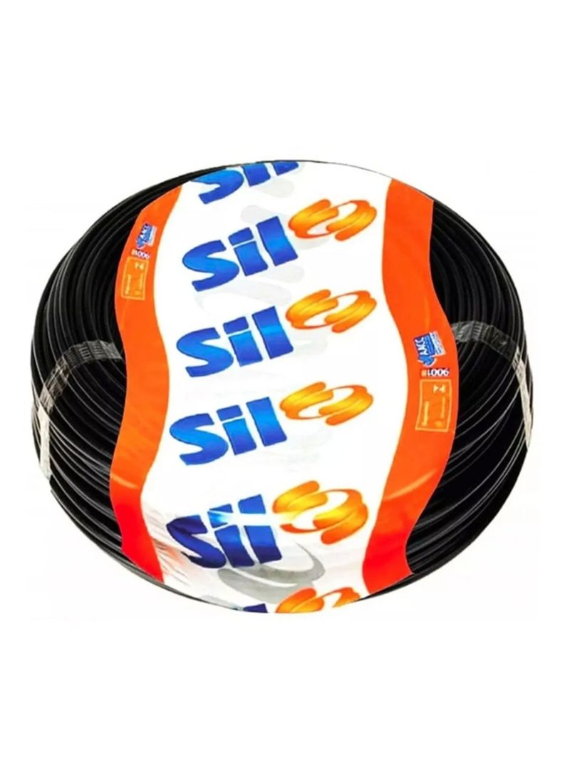 Cabo-Silflex-Pp-Sil-500V-2X1.50MM--Preto100M