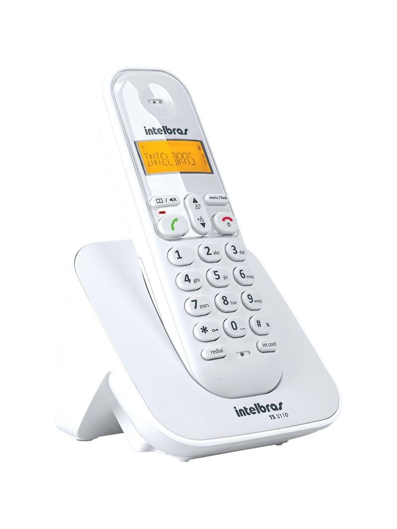 Telefone-Digital-Sem-Fio-Com-Identificador-TS3110-Branco-Intelbras