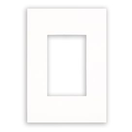 Placa 4x2 1+1 Posto Quadrado 582564b Arteor  Branca
