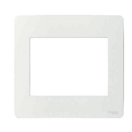 Placa 4x4 6 Postos Orion Branca Schneider