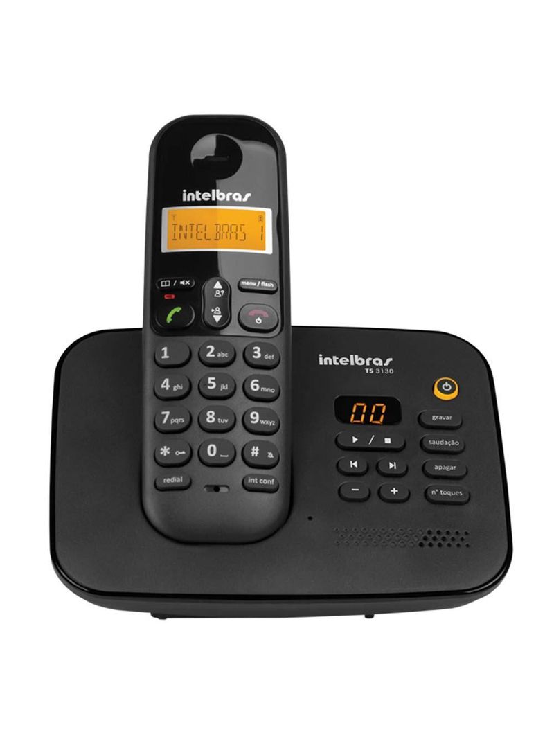Telefone-Sem-Fio-Digital-Com-Secretaria-Eletronica-Ts3130--Preto