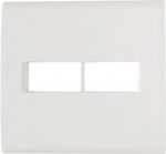 Placa-4x4-com-2-Postos-Liz-Branco-Tramontina