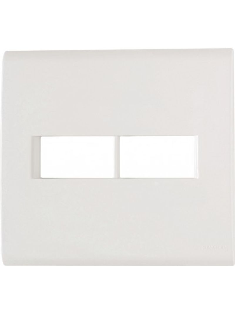 Placa-4x4-com-2-Postos-Liz-Branco-Tramontina