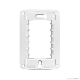 Suporte 4x2 Para 3 Módulos Miluz Branco Schneider