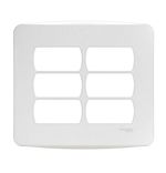 Placa-4x4-6-Postos--Miluz--Branco