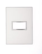 Placa-4X2-1-Posto-Mirror-Arteor-Branca-Pial