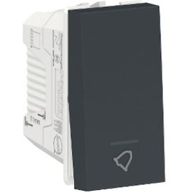 Módulo Pulsador Campainha 10A 250V 1M Orion Grafite Schneider