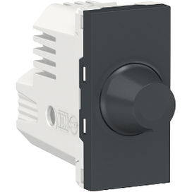 Modulo Dimmer Rotativo Lâmpada Led 1m Orion Grafite Schneider
