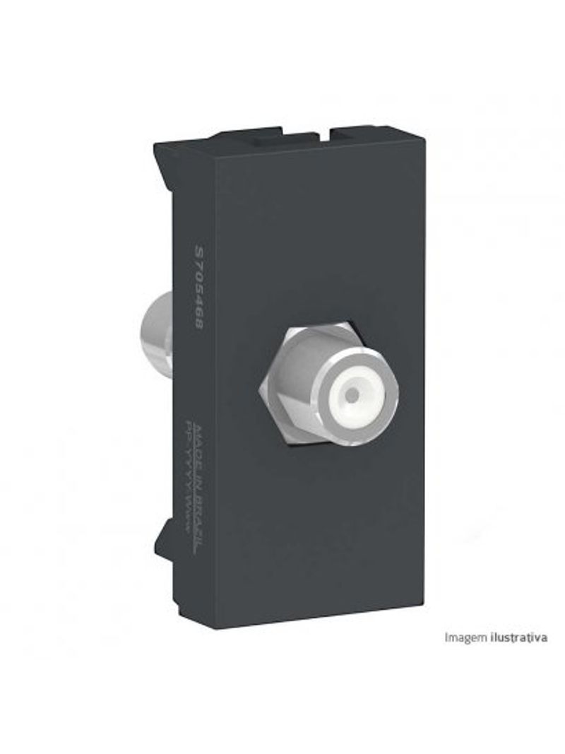 Modulo-Tomada-P-Antena-Tv-Cabo-Coaxial-Orion--Grafite