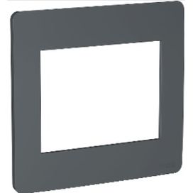 Placa 4x4 2 Postos Stellar Black Orion Schneider
