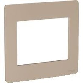 Placa 4x4 6 Postos  Orion  Bege Schneider