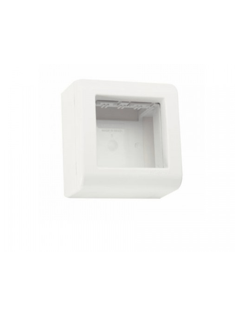 Caixa-Sobrepor-2-Modulos-Sistema-X-89148-Branco-Pial-