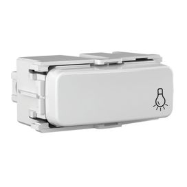 Módulo Pulsador Minuteria 10A 250V Branco  Composé