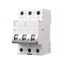 Disjuntor Din Tripolar Curva C 50A Siemens