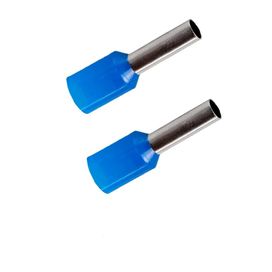 Terminal Tubolar Simples 50mm 2 Peças 5082 Azul Sfor