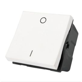 Modulo Interruptor Bipolar Simples 25A Branco Plus+ Pial