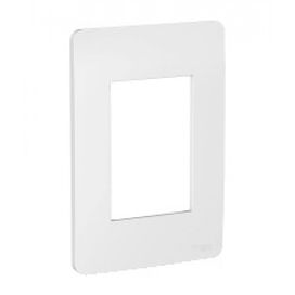 Placa 4x2 3 Postos Gamma Silver Orion Schneider