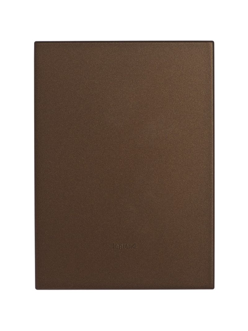 Placa-4x2-Cega-Arteor-Dark-Bronze-Pial