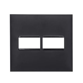 Placa 4x4 1+1p Preta Pial Plus+