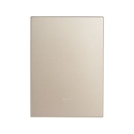Placa 4x2 Cega Arteor Champagne Pial