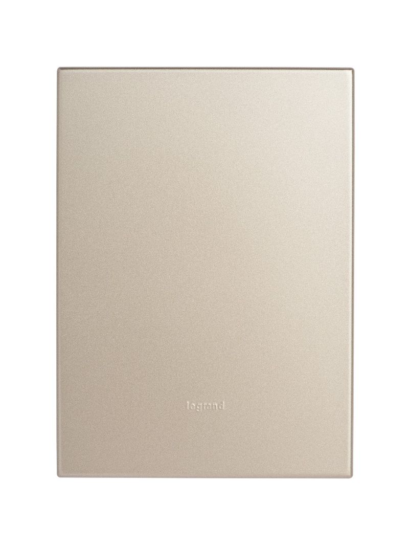 Placa-4x2-Cega-Arteor-Champagne-Pial