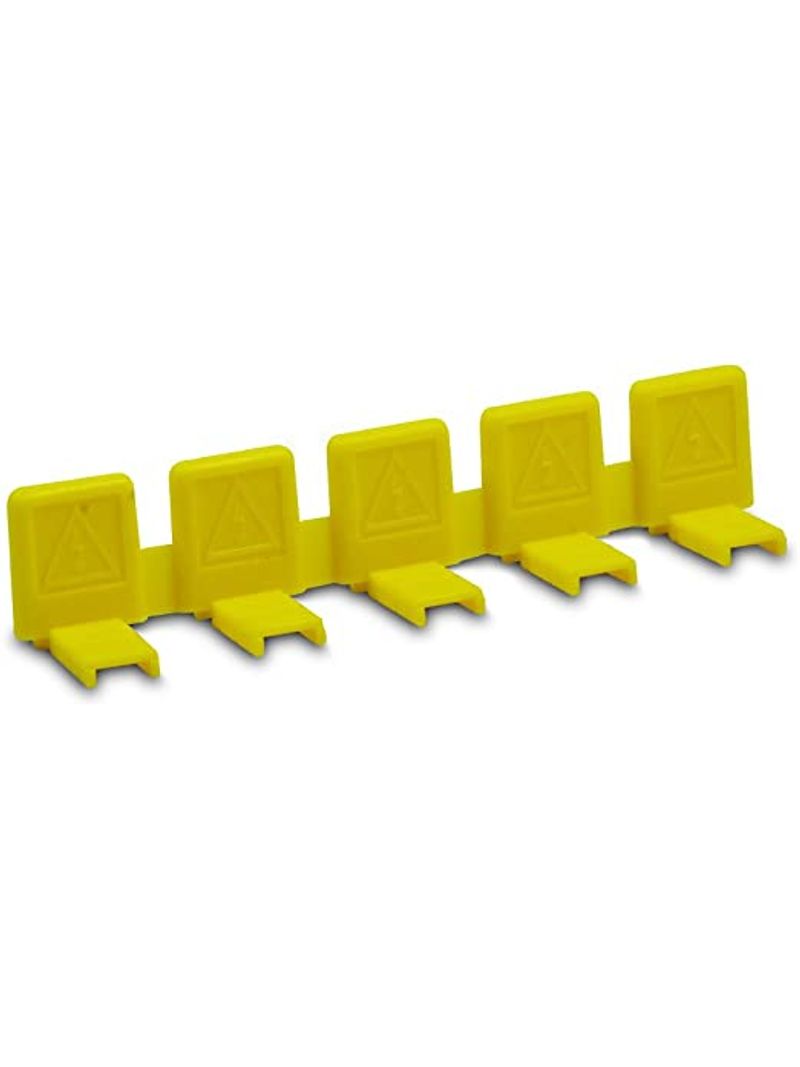 Isolador-de-Fase-Barramento-Flow-Pack-Amarelo-Steck
