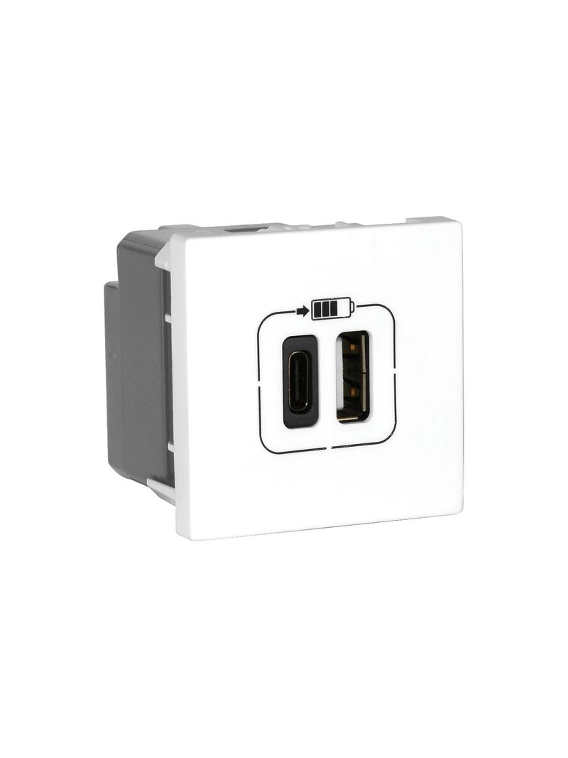 Modulo-Carregador-2-USB-Tipo-A-C-Branco-Pial