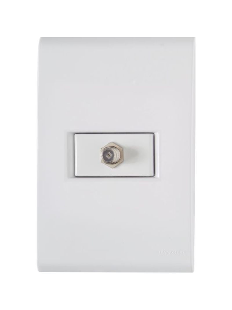 Conjunto-4x2-com-1-Tomada-para-TV-SAT-Branco-Tramontina
