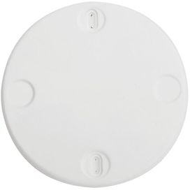 Tampa 4x4 Redonda para Teto Lux Branco Tramontina