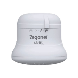Ducha Ideale Plus Multitemperatura 5500W Branco Zagonel