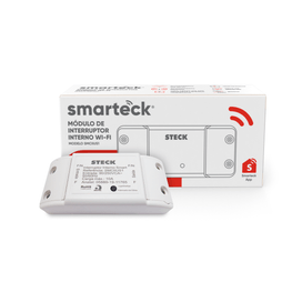 Módulo para Interruptor Interno Smarteck Branco Steck