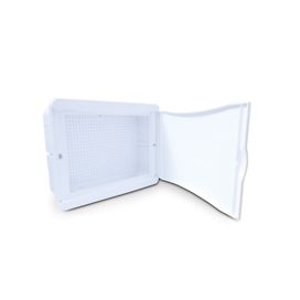 Quadro Conectividade VDI Embutir Diamant Box Branco Steck