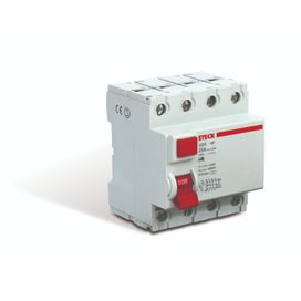 Interruptor Diferencial 4 Polos Tetrapolar 25A Steck