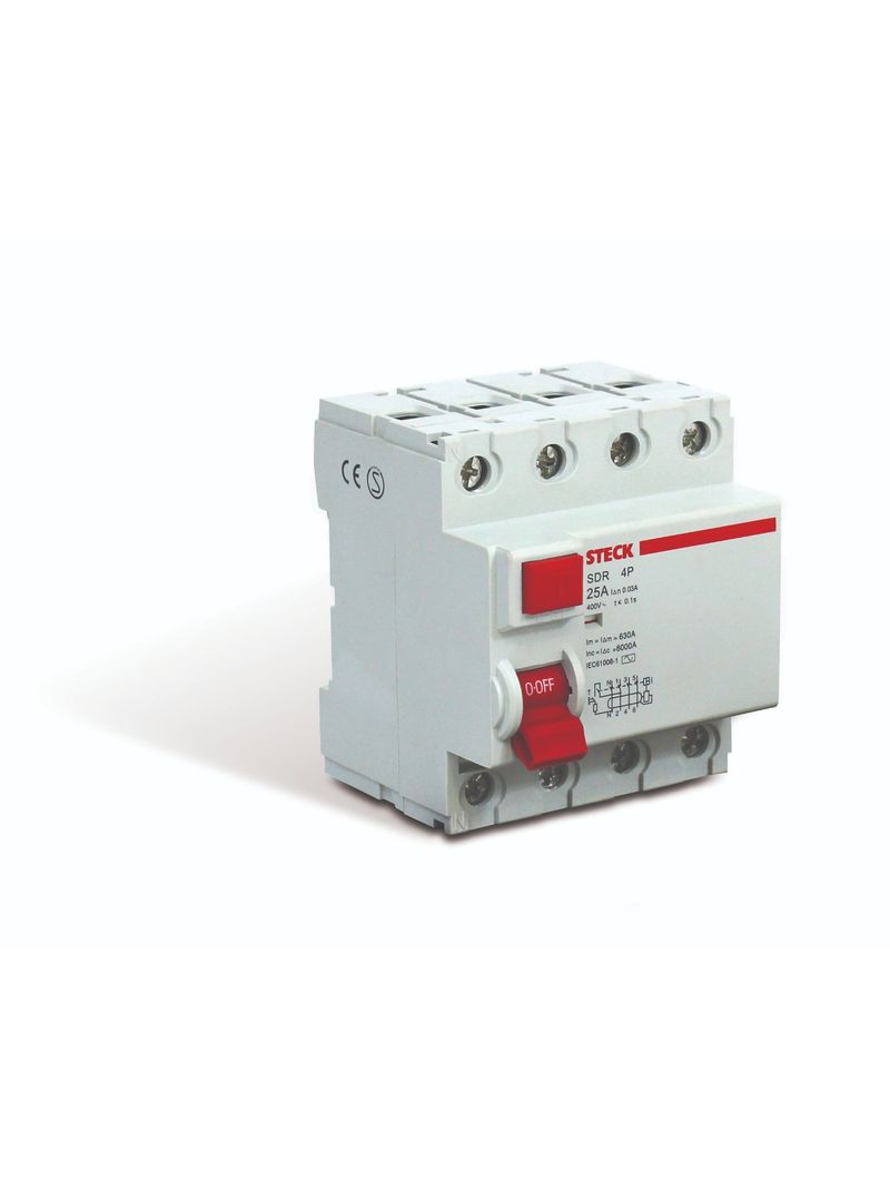 Interruptor-Diferencial-4-Polos-Tetrapolar-25A-Steck