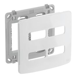 Placa e suporte 4x4  4 Posições Branca Weg Composé