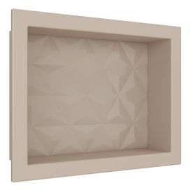 Nicho de Embutir 40X30X10 Bege Cozimax