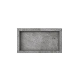 Nicho Diamante 60x30 Porcelanato Cinza Polido Cozimax